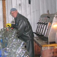 Fred bottling cider