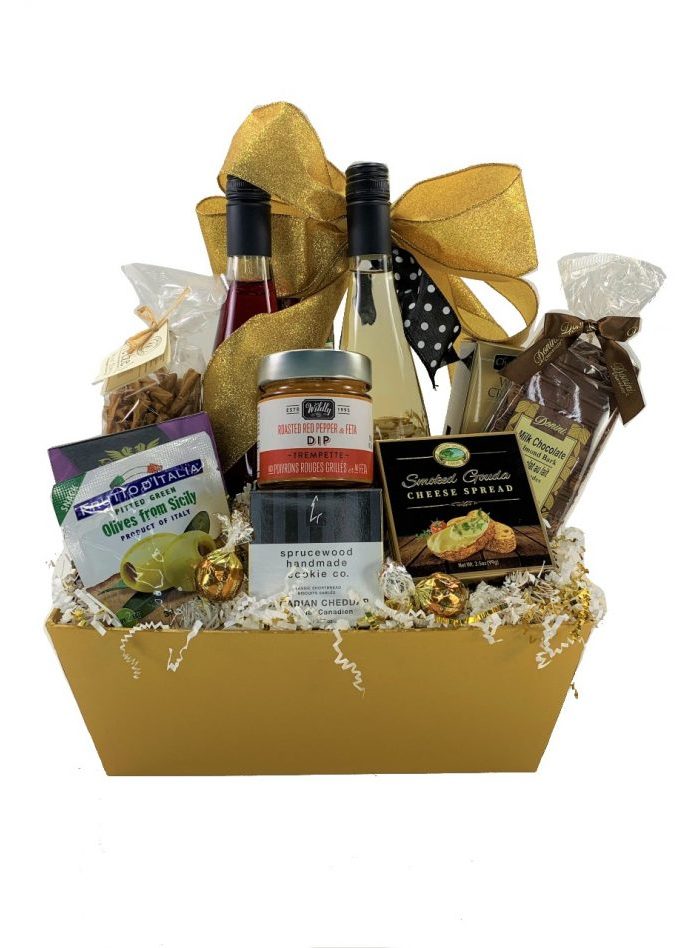 Holiday Wines Gift Basket, Archibald Orchards & Winery Bowmanville